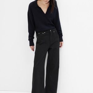 GAP HIGH RISE WIDE LEG JEANS